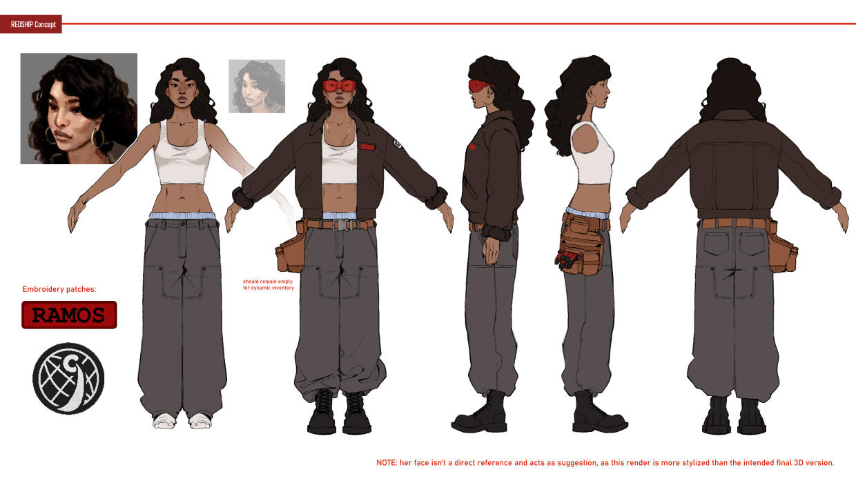 RedShip Concept Orthographic